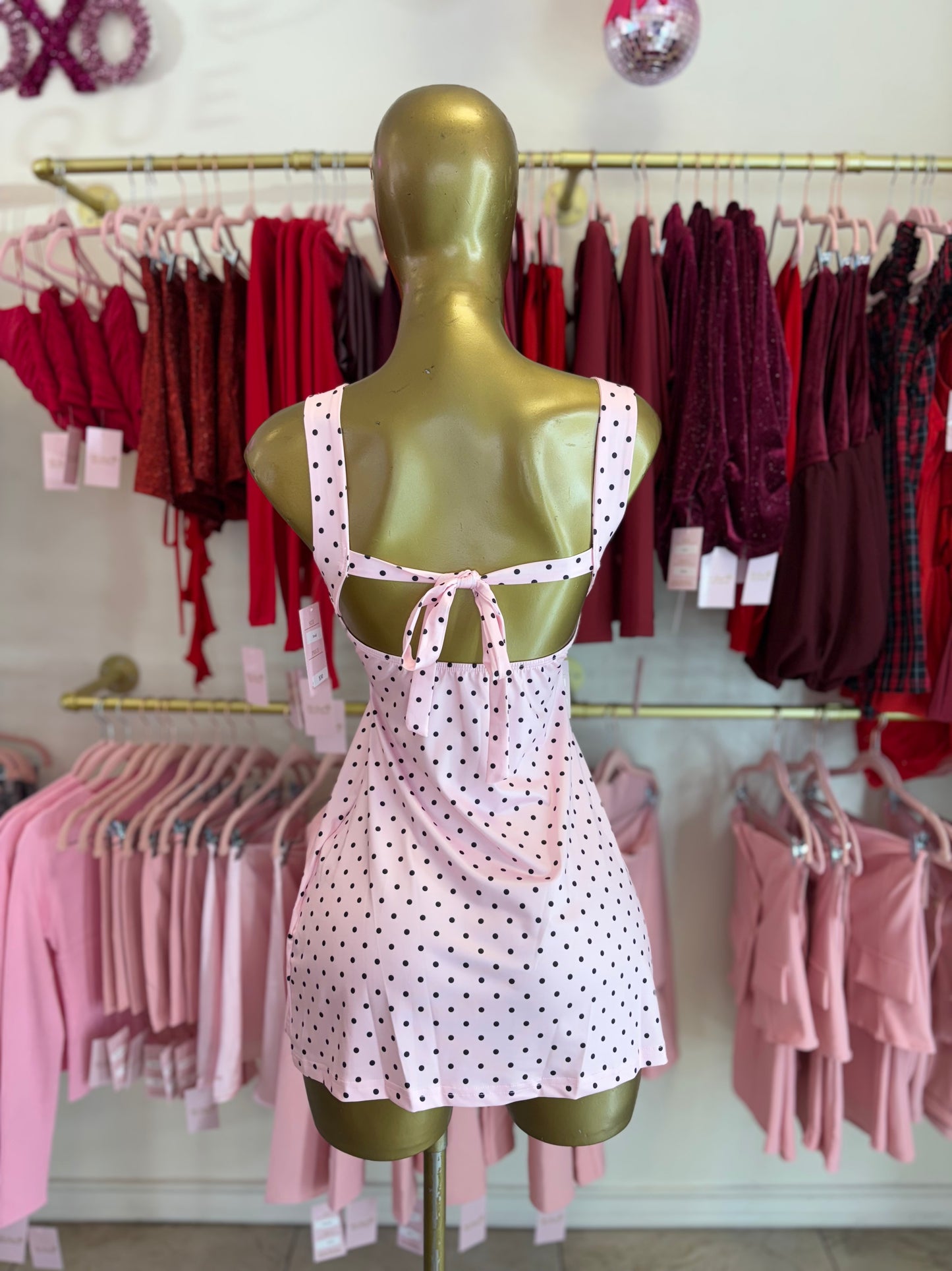 Pink Crush Polka Dress