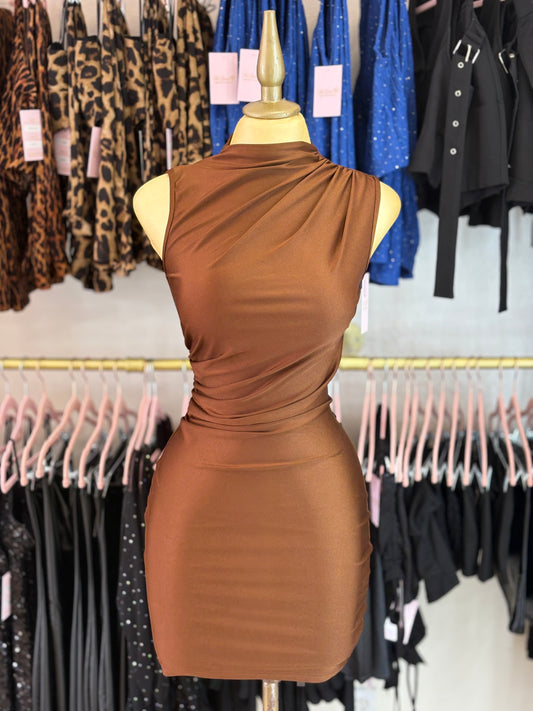 Bronze Aura Dress