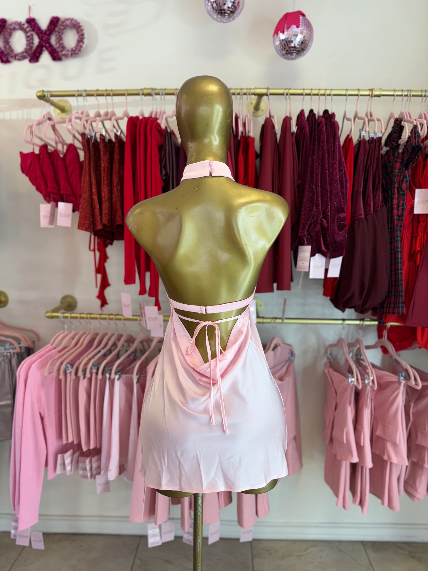 Cupid’s Whisper Dress – Blush