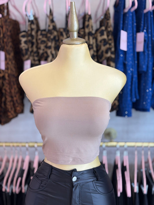 Mocha tube top