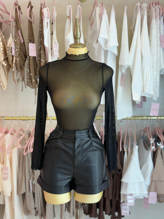 Mesh Black Top