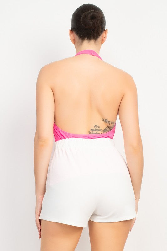 Hot pink top