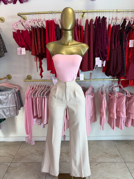 Cream Trousers
