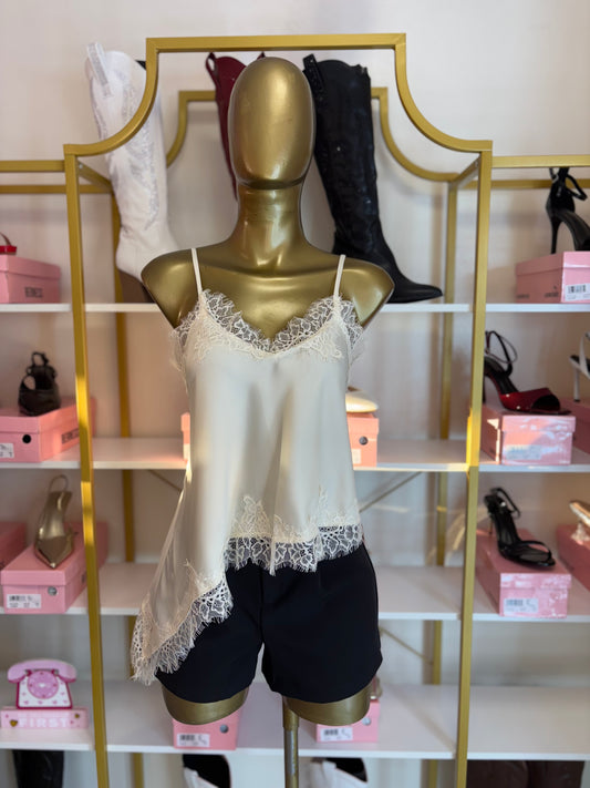 Ivory Lace Whisper Top
