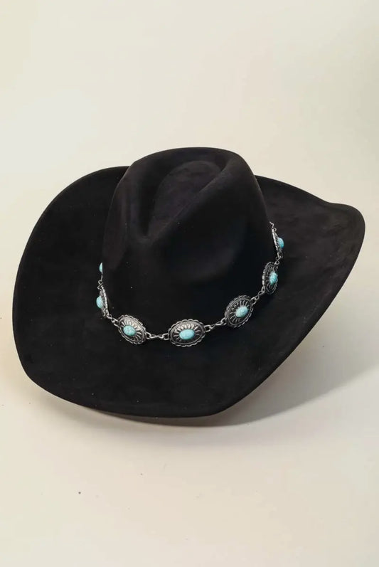 Turquoise treasure- BLACK