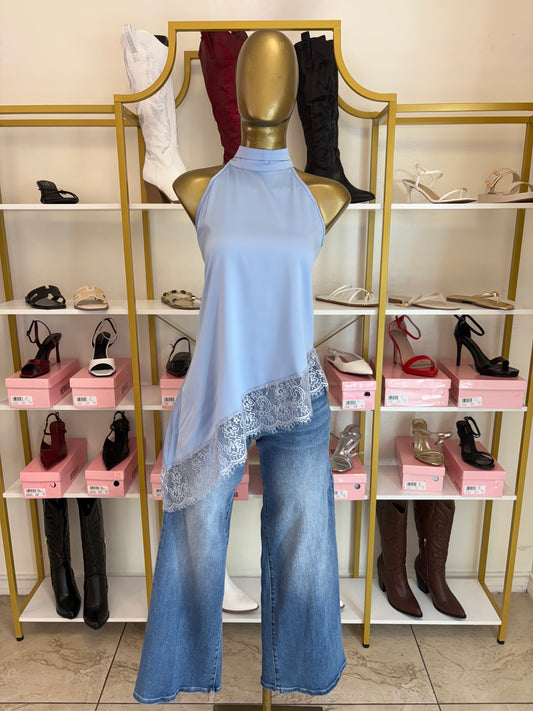Bluebell Lace Whisper Top