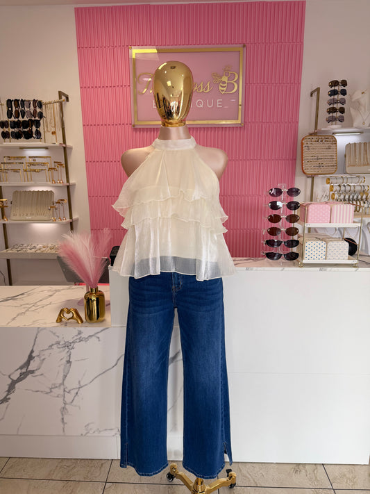 The Pearl Romance Top