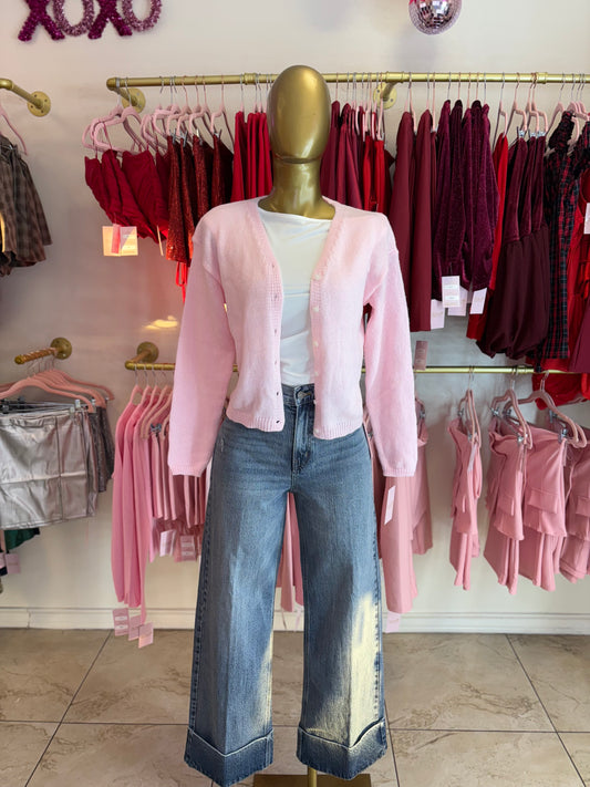 Pink Sweetheart Cardigan