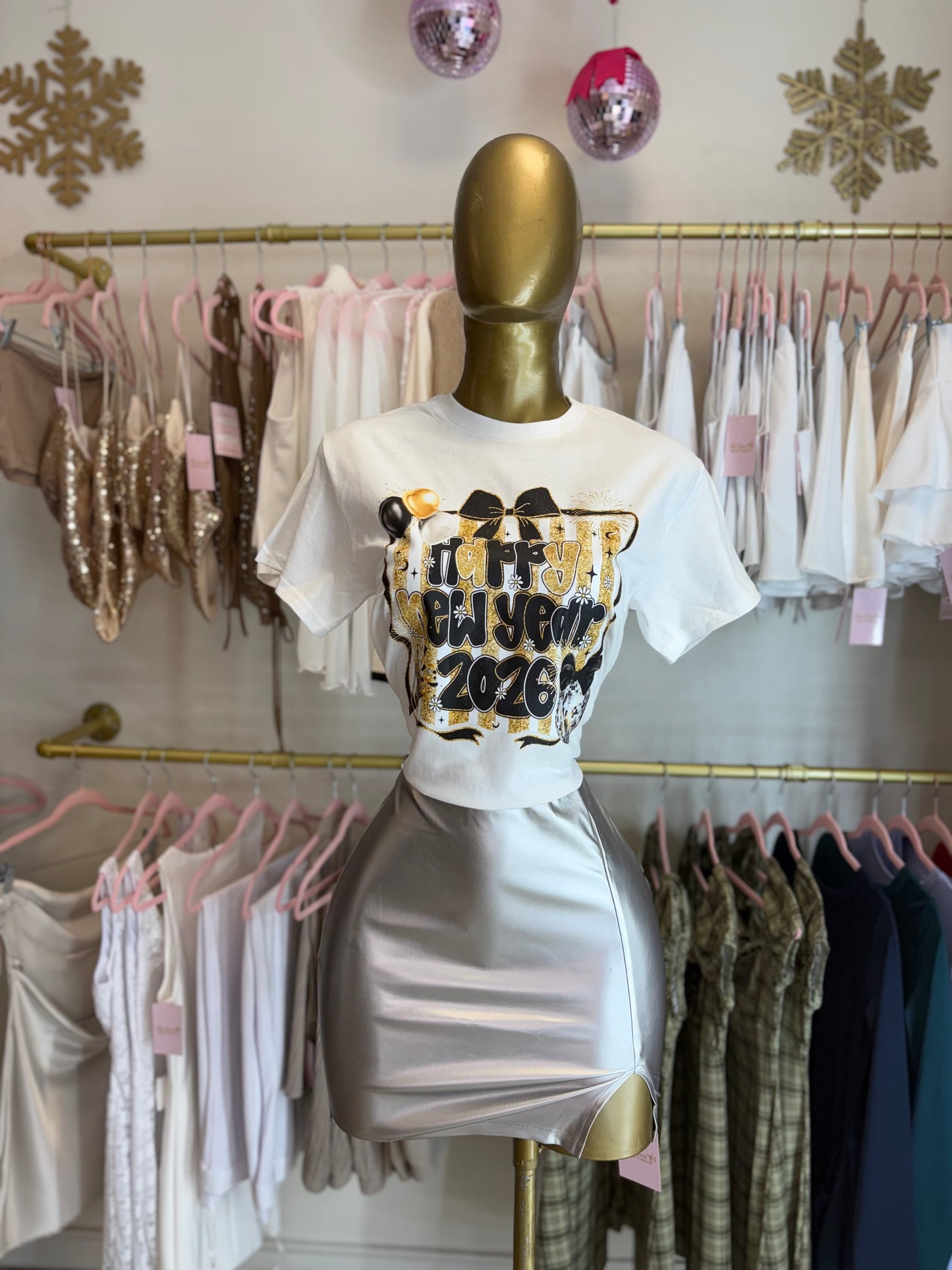 NYE Gold & Black Tee