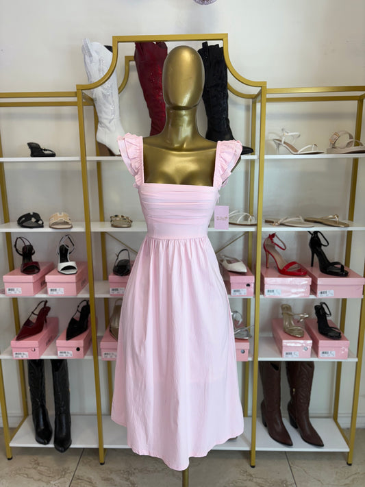 Blush Charm Midi