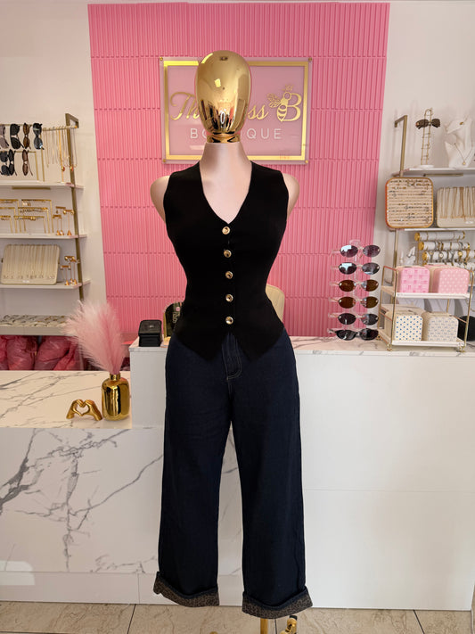 Leopard Luxe Denim