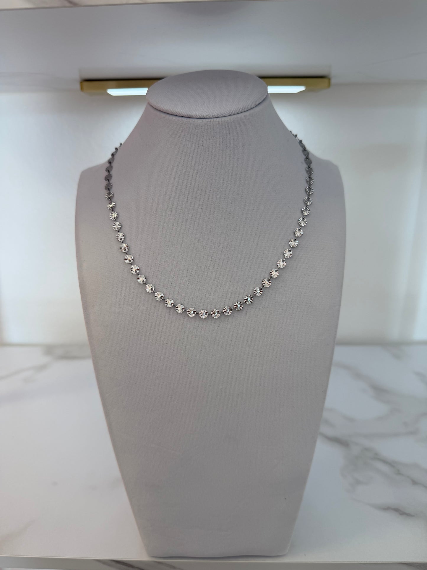 The Sunburst Necklace - Silver