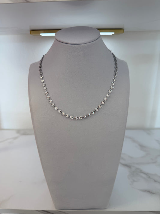 The Sunburst Necklace - Silver