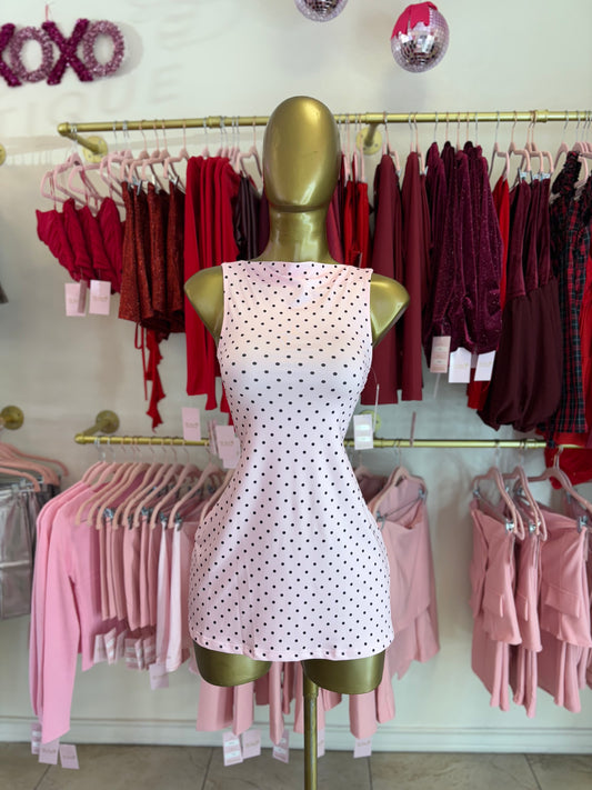 Pink Crush Polka Dress