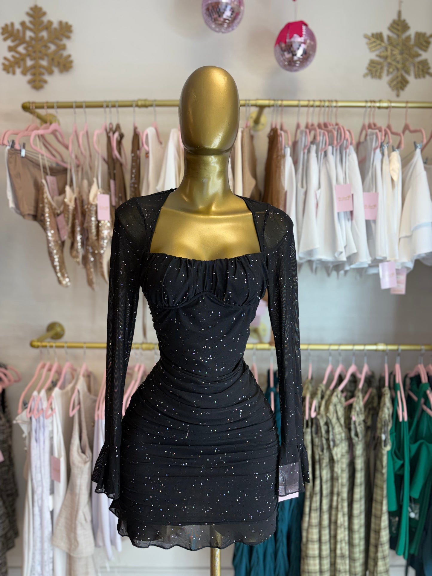 Midnight sparkle dress