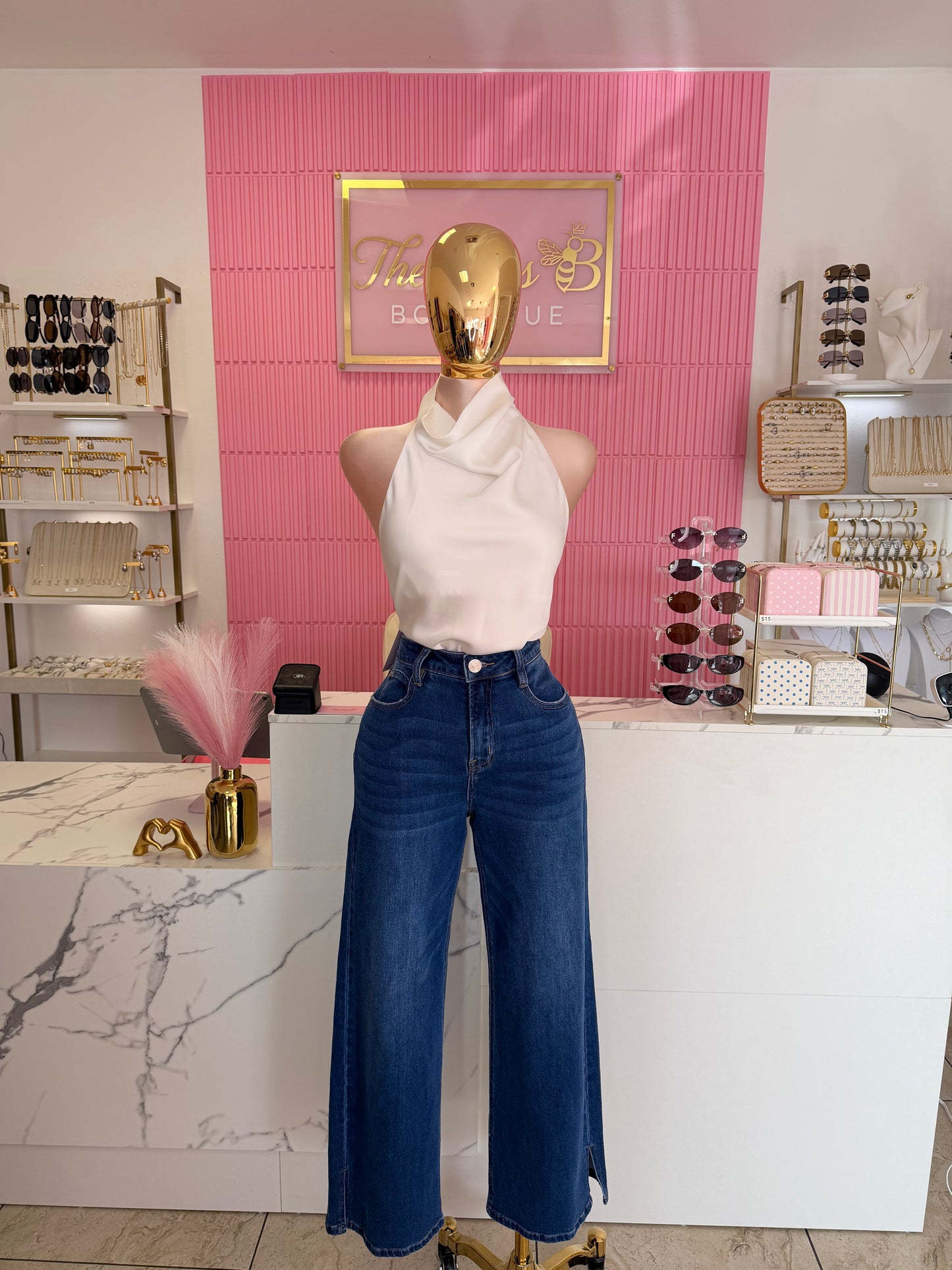 The Monaco Top - Pearl