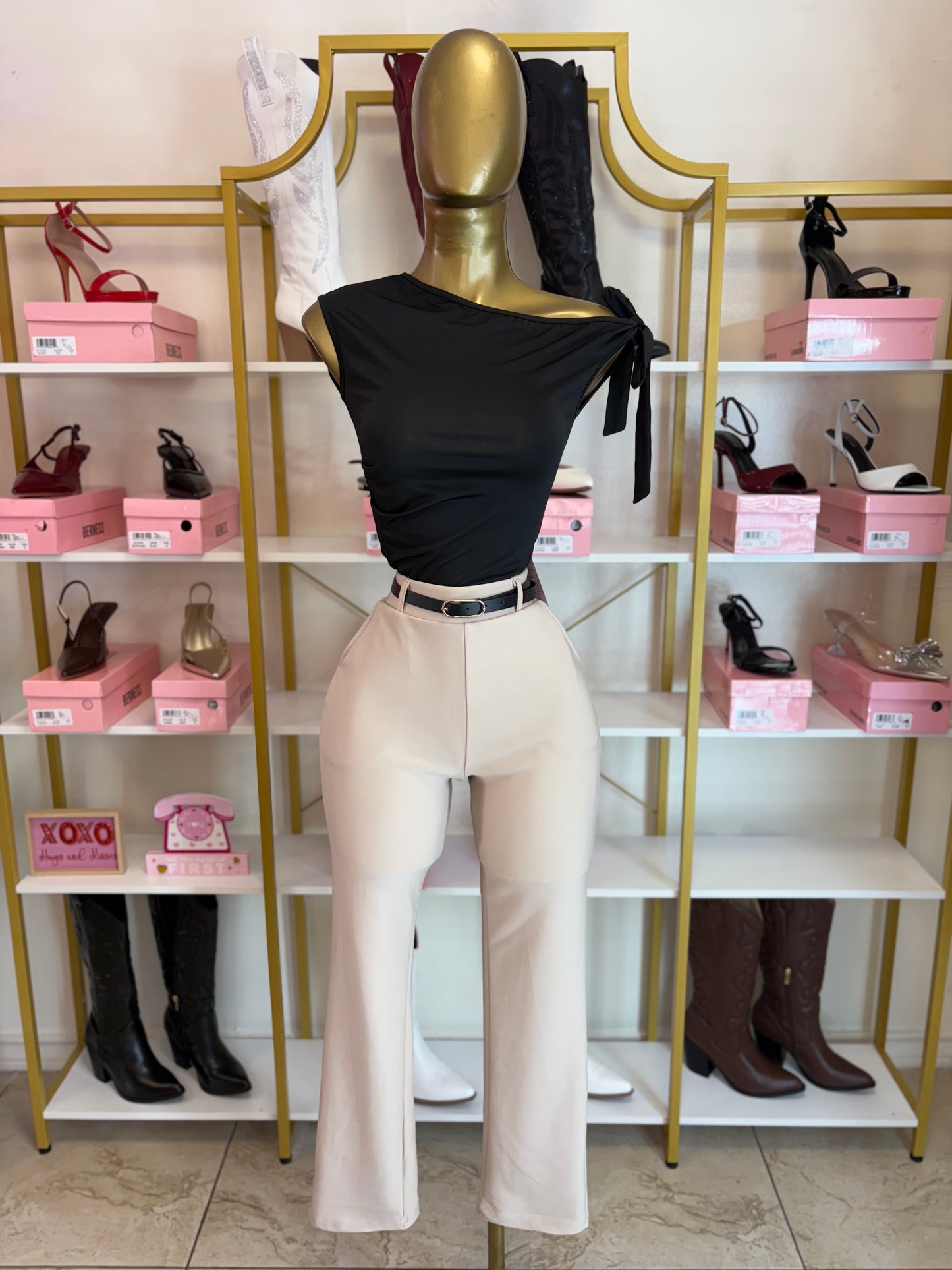 Sleek Sculpt Pants - Ivory