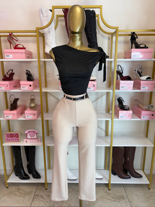 Sleek Sculpt Pants - Ivory