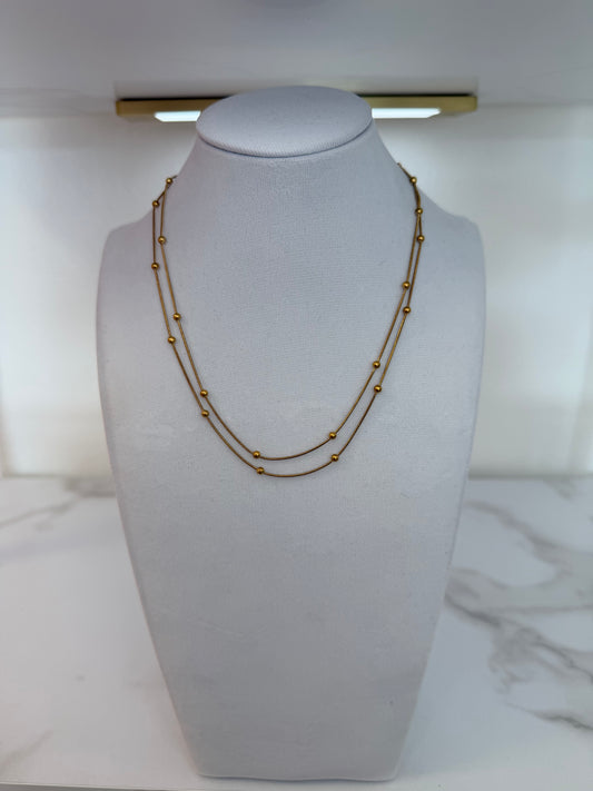 The Golden Dot Necklace