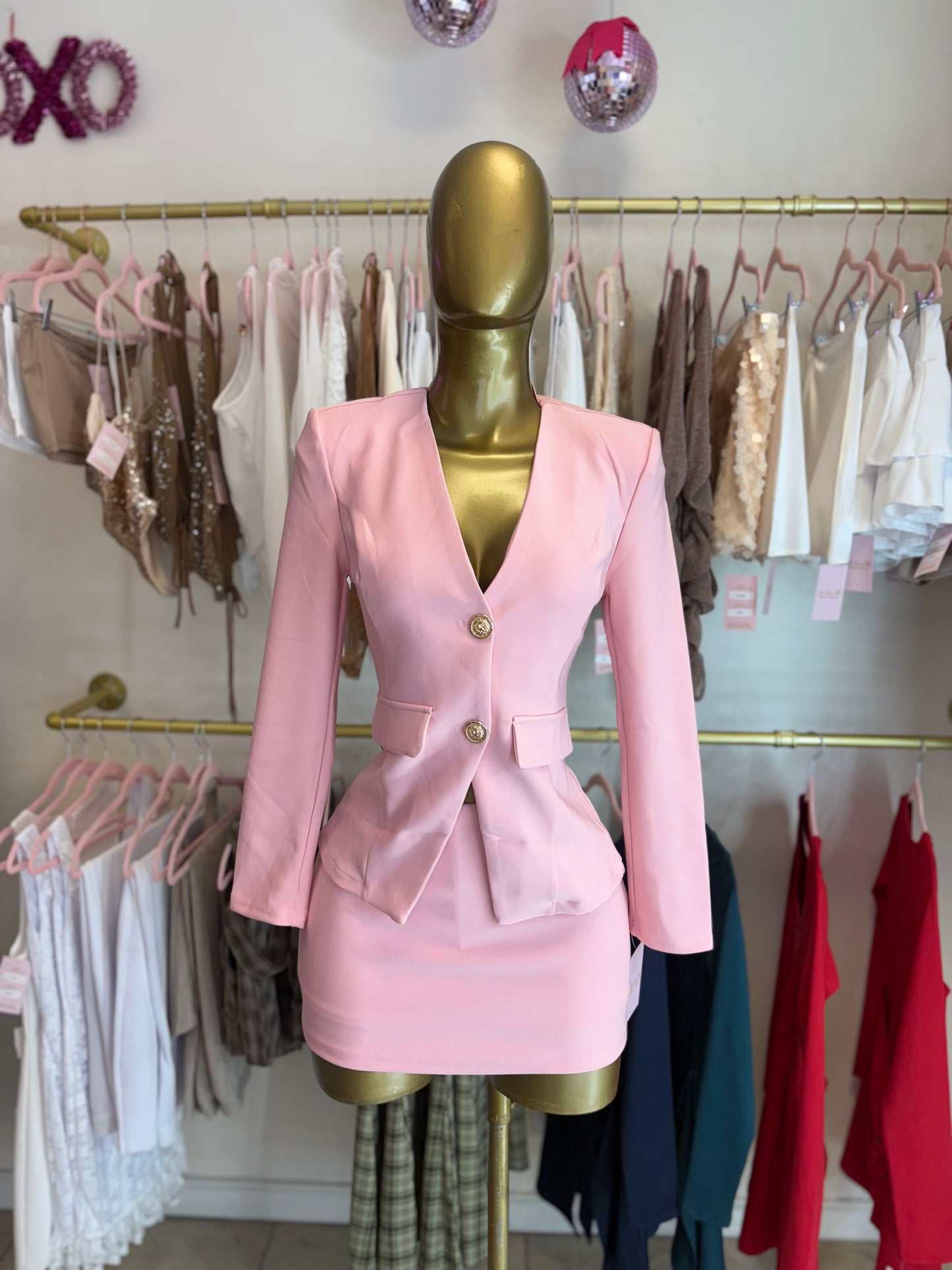 Blush Boss Babe Set