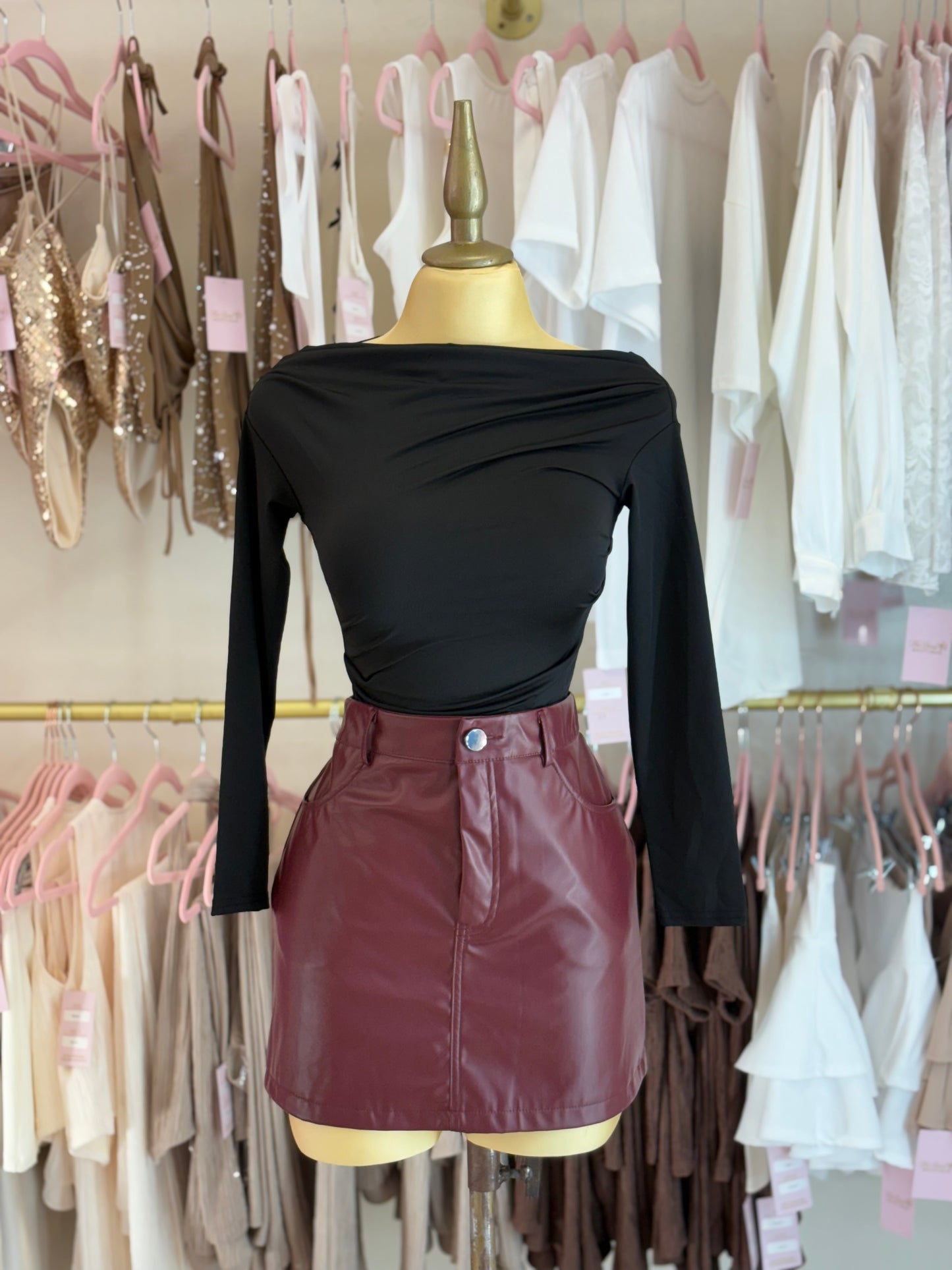 Black Dream Luxe Long Sleeve