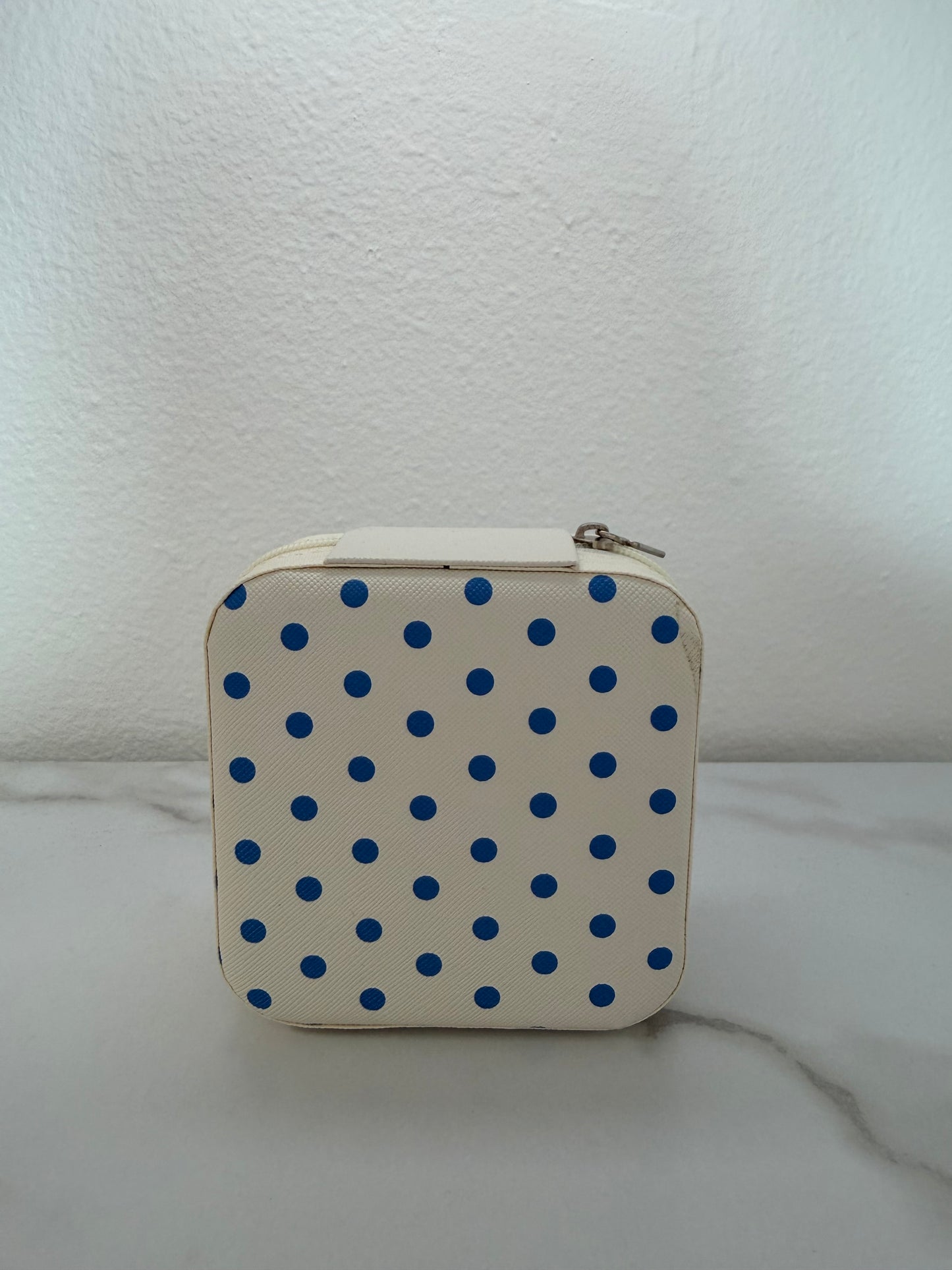 Coastal Dot Travel Jewelry Case
