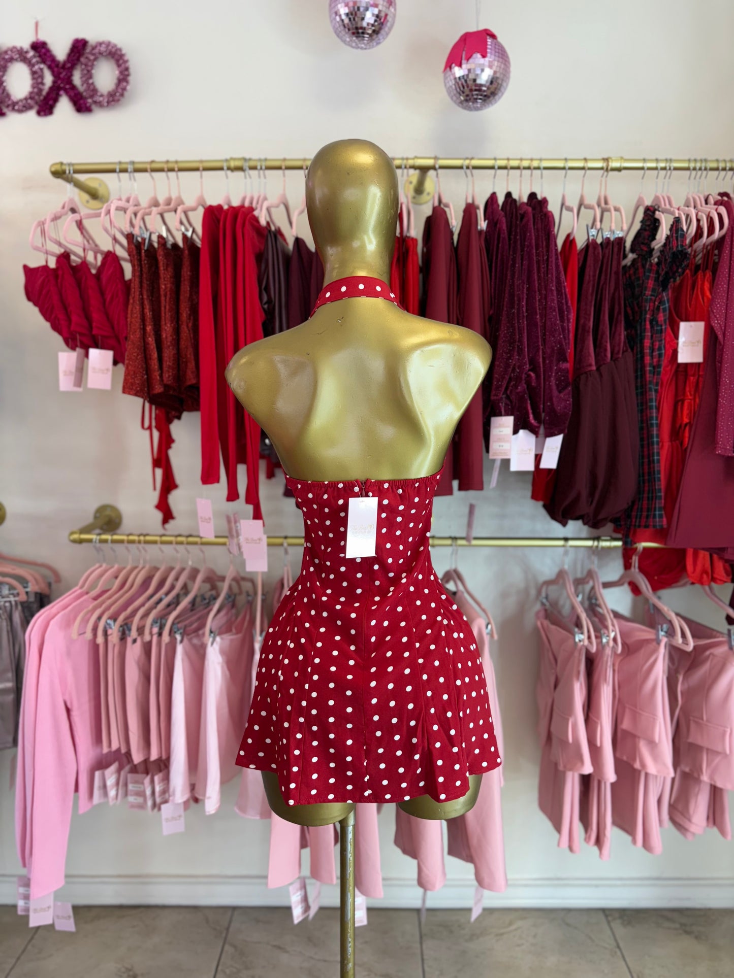 Be Mine Polka Dress