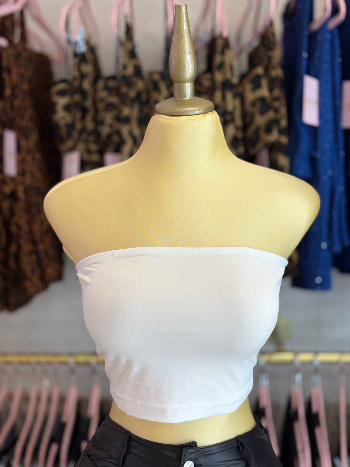 White Tube Top
