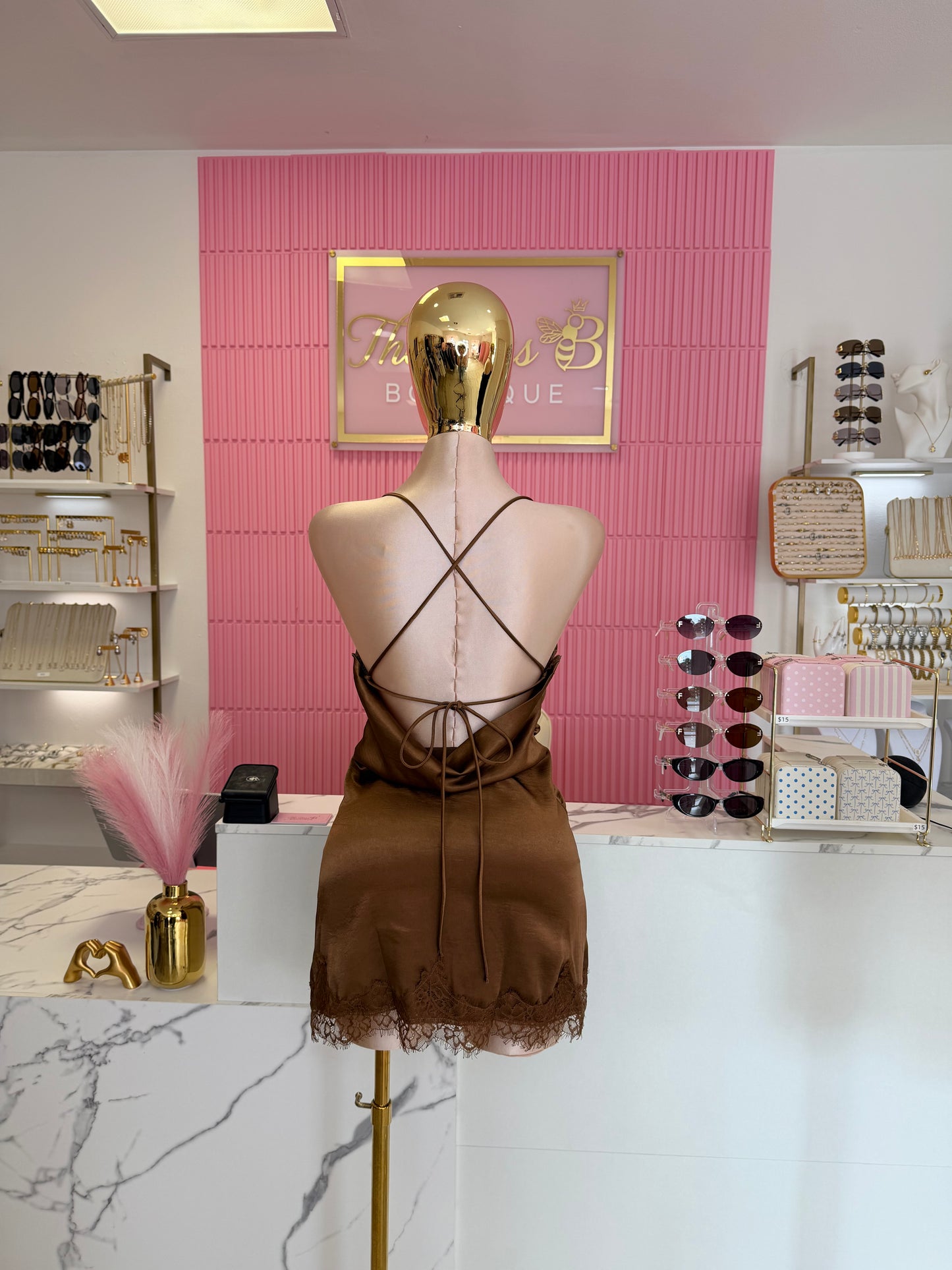 The Socialite Dress - Mocha