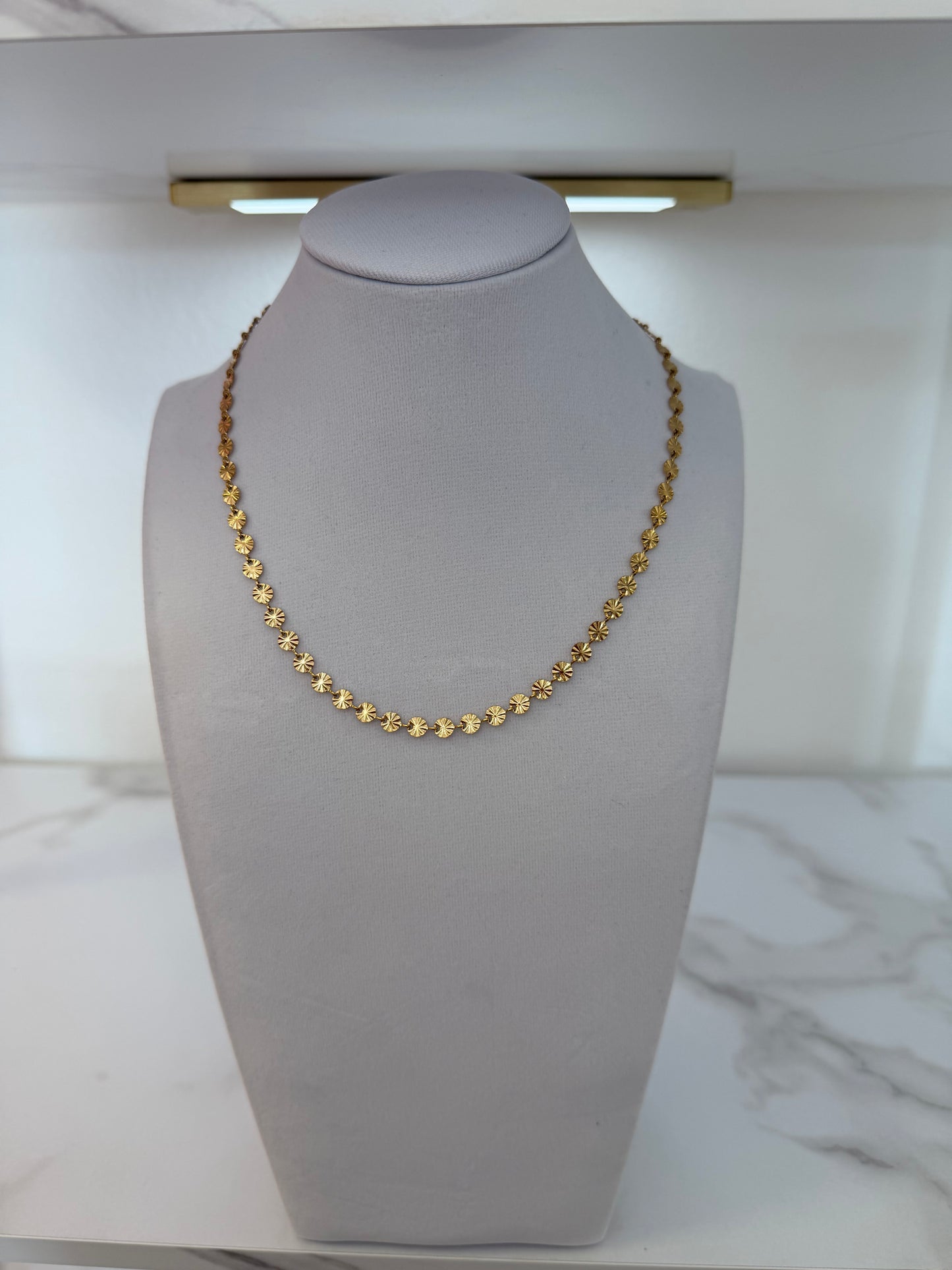 The Sunburst Necklace - Gold