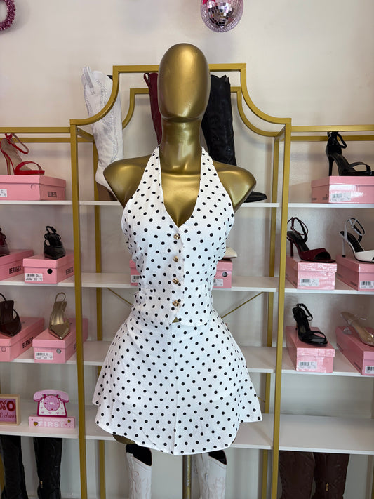 Polka Darling Set - Ivory