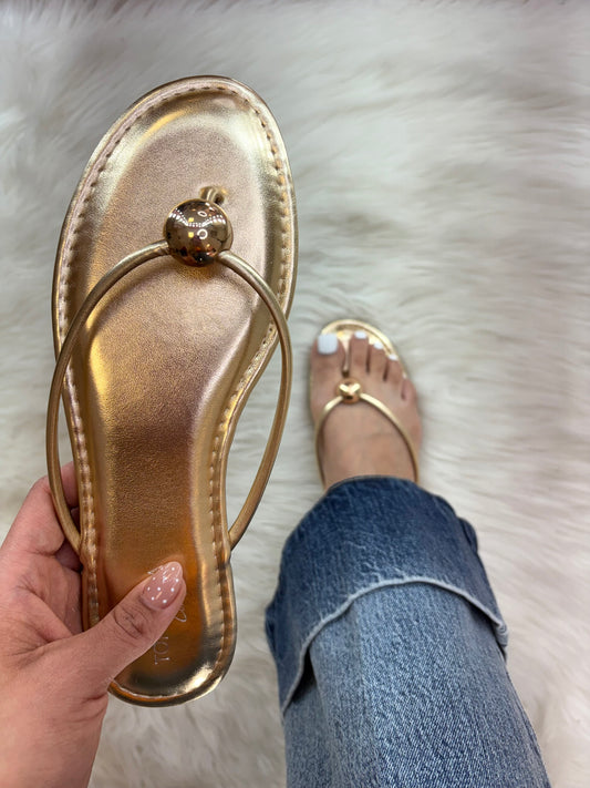 Sweden Gold Sandal