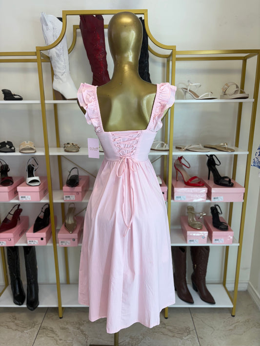 Blush Charm Midi