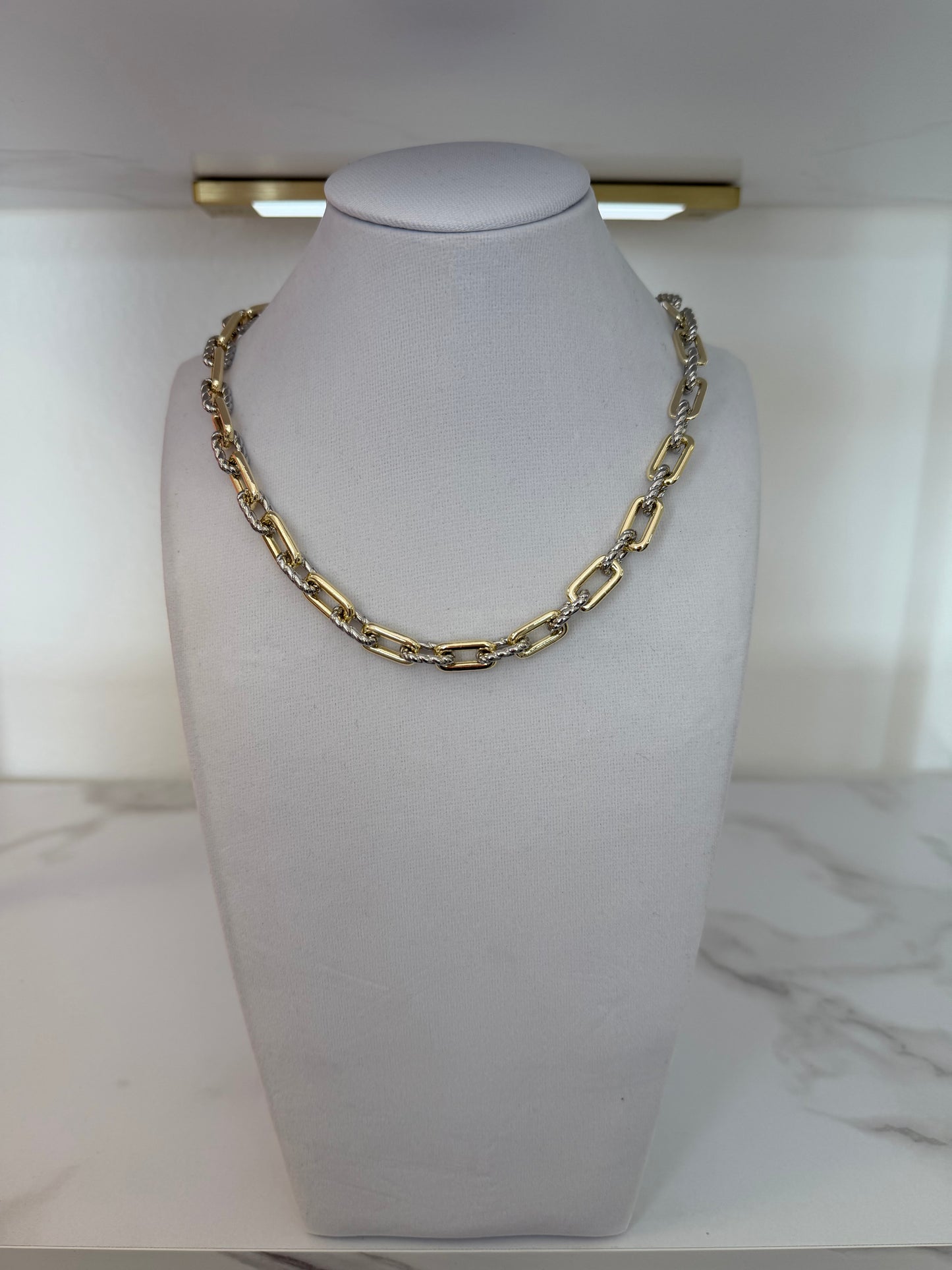 The Mixed Metal Muse Necklace