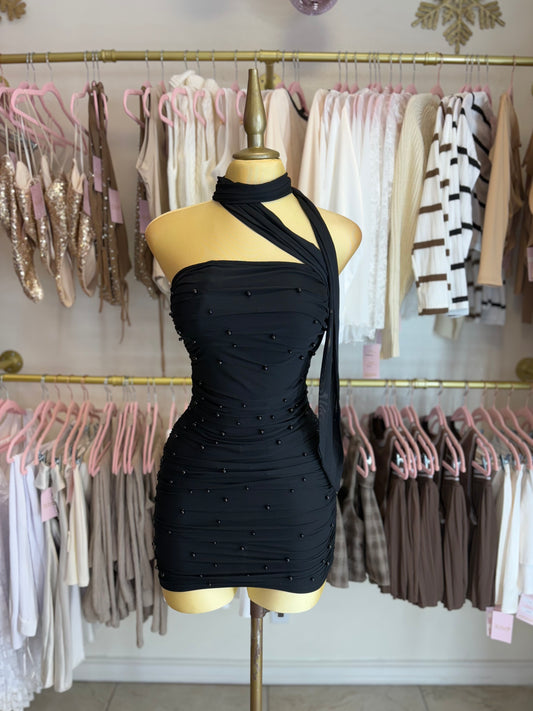 Midnight Pearl Dress